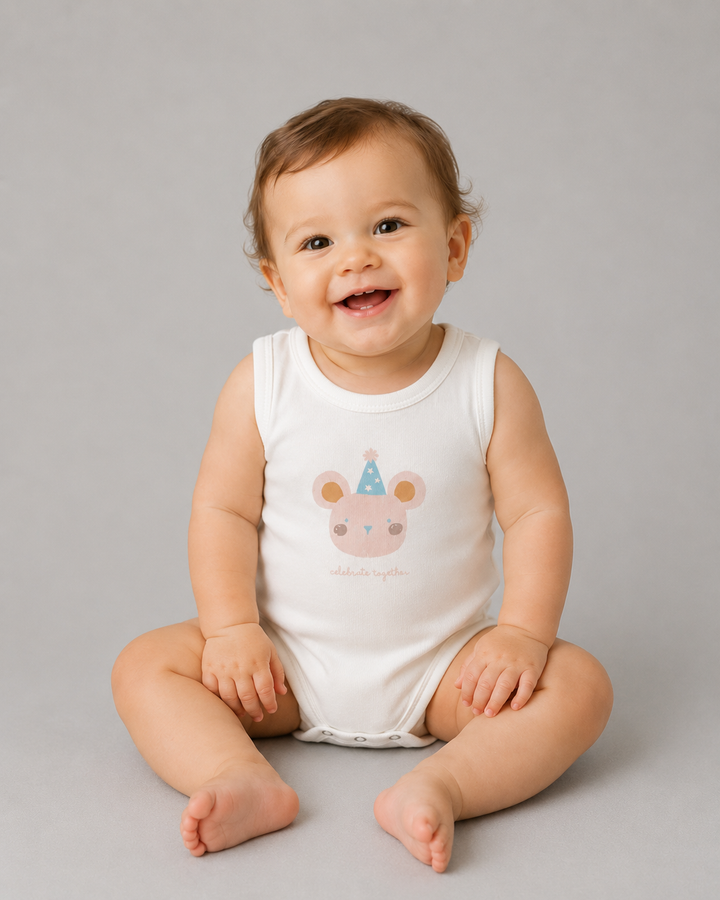 Sleeveless bodysuit Pack of 3