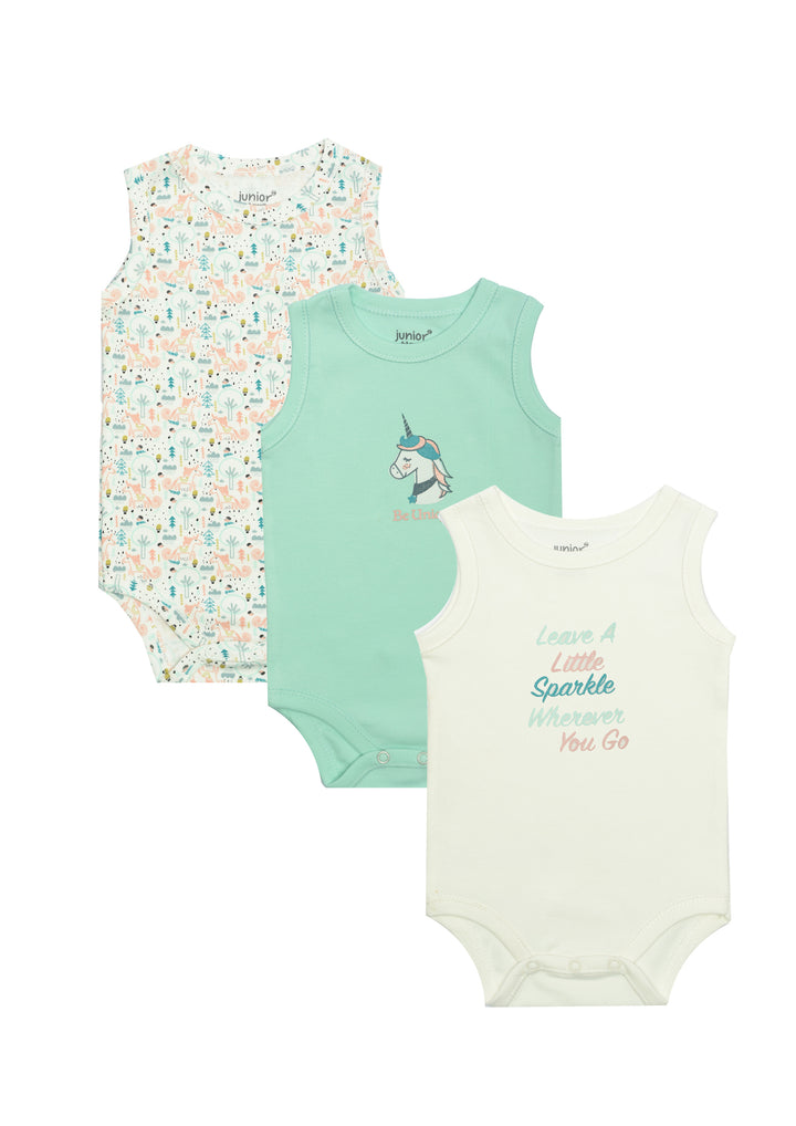 Baby Bodysuit Pack Of 3 7213-35