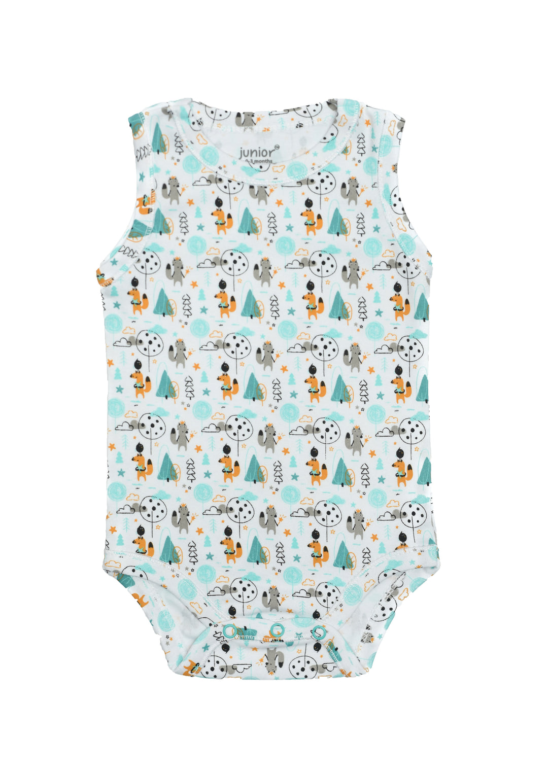 Baby Sleeveless Bodysuit Pack Of 3 7213-36
