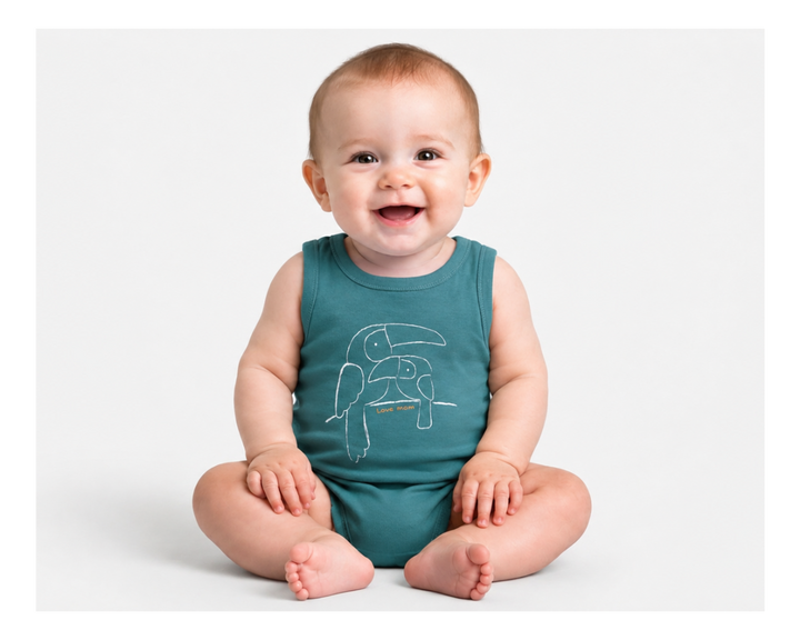 Sleeveless bodysuit Pack of 3 ( 7213-64 )