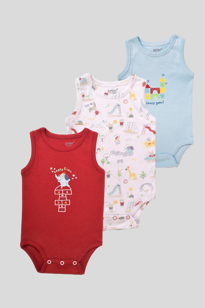 Baby Bodysuit Pack Of 3 7213-79