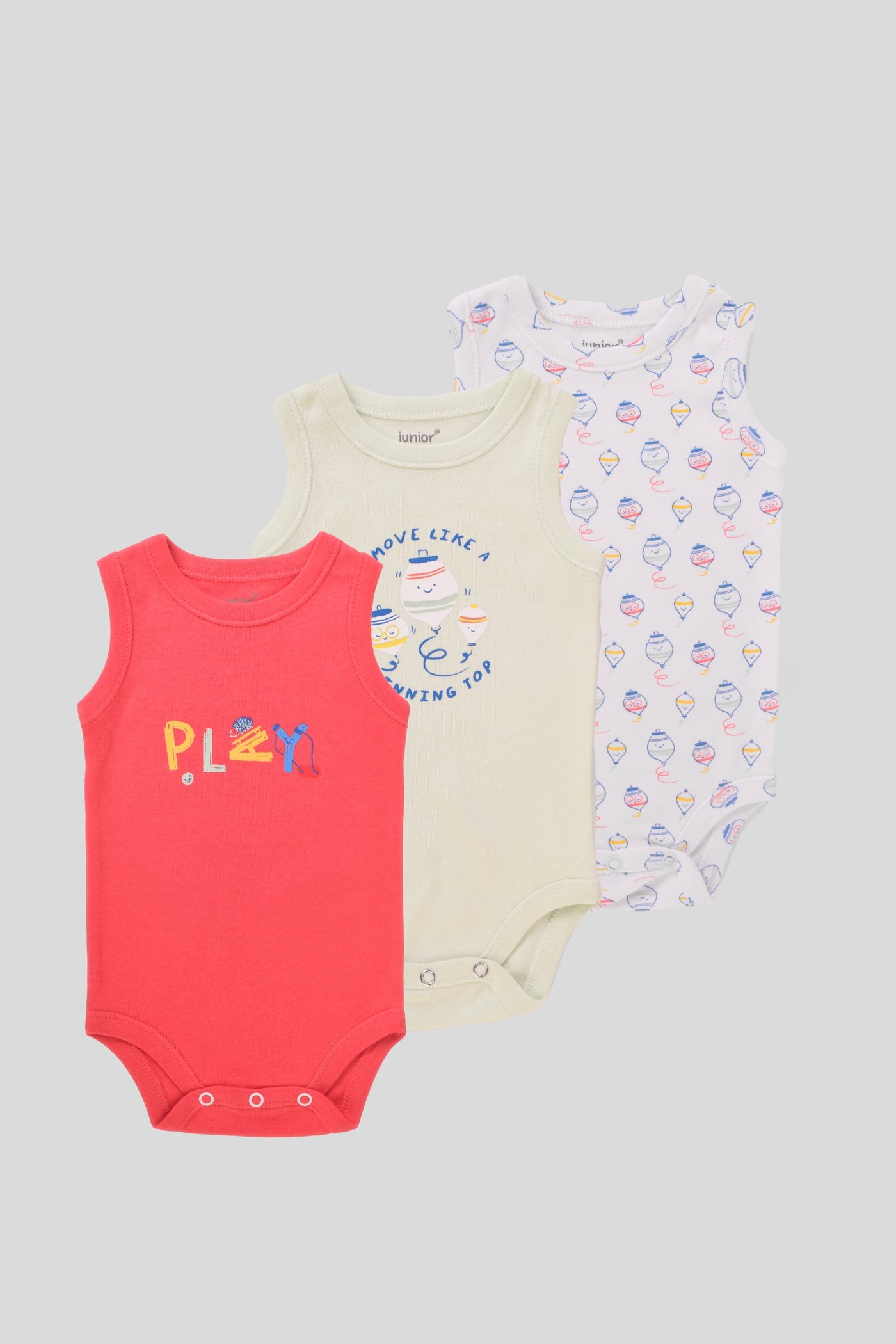 Baby Sleeveless Bodysuit P/3