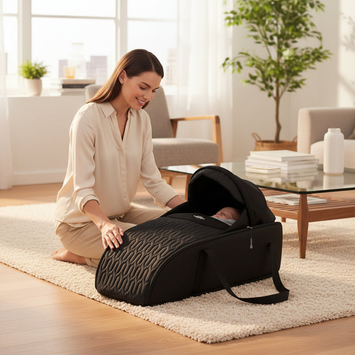 Baby Carrycot Allure Black