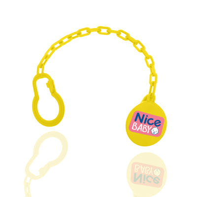 Nice baby pacifier with chain