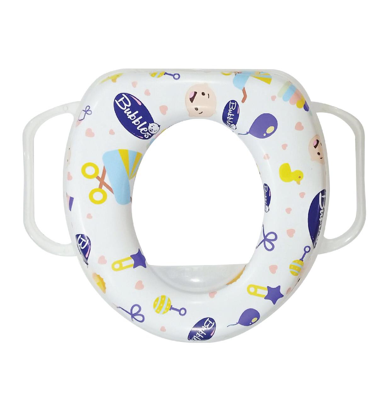 Bubbles baby toilet potty with hand