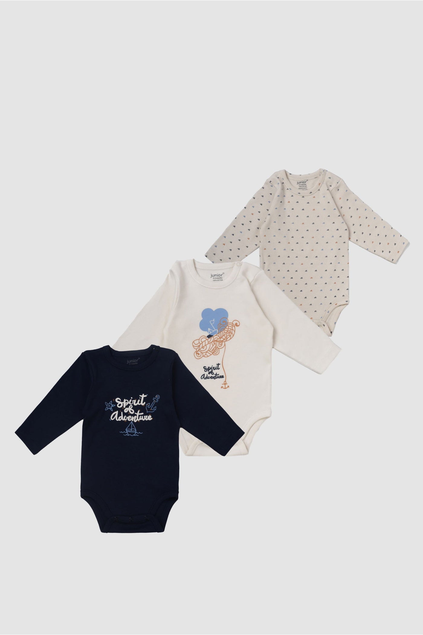 Baby Bodysuit P/3 - Junior Egypt