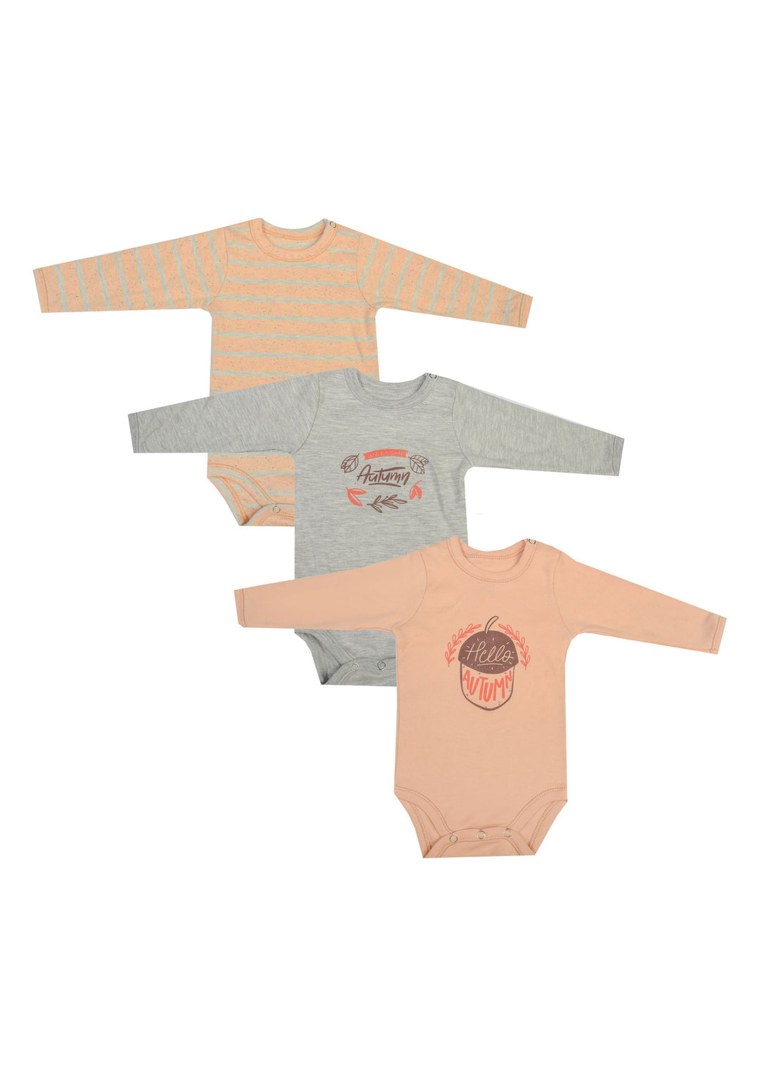 Baby Long Sleeve Bodysuit P/3 - Junior Egypt