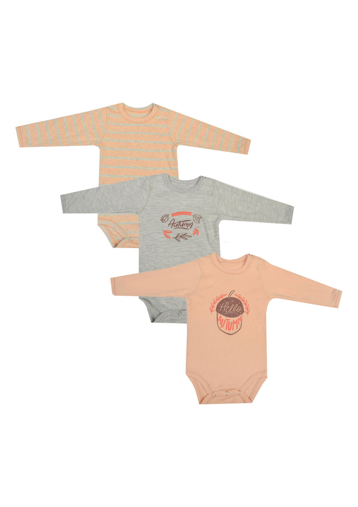 Baby Long Sleeve Bodysuit P/3 - Junior Egypt