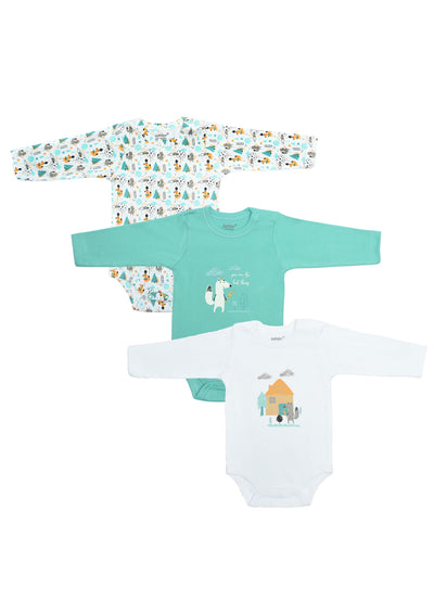 Baby Long Sleeve Bodysuit P/3 - Junior Egypt