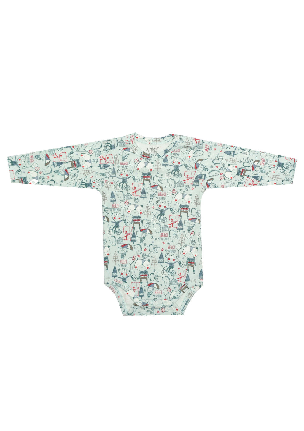 Baby Long Sleeve Bodysuit P/3 - Junior Egypt