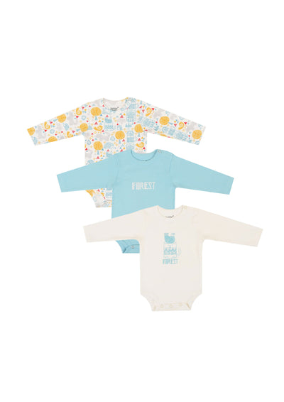 Baby Long Sleeve Bodysuit P/3 - Junior Egypt