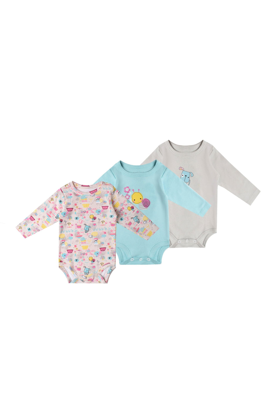 Baby Long Sleeve Bodysuit P/3 - Junior Egypt