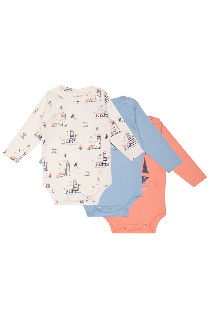 Baby Long Sleeve Bodysuit P/3 - Junior Egypt