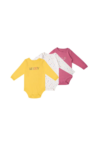 Baby Long Sleeve Bodysuit P/3 - Junior Egypt