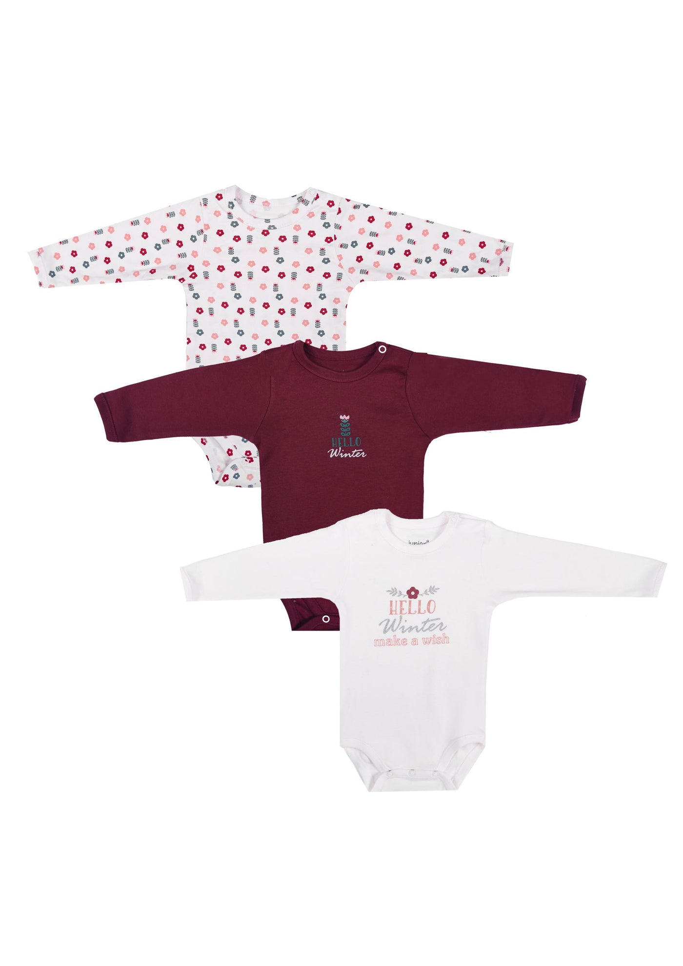 Baby Long Sleeve Bodysuit P/3 - Junior Egypt