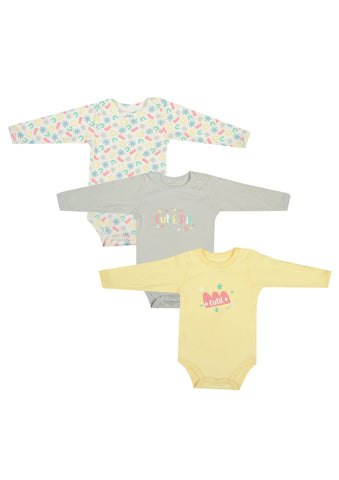 Baby Long Sleeve Bodysuit P/3