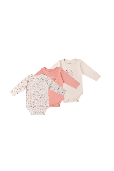 Baby Long Sleeve Bodysuit P/3 - Junior Egypt