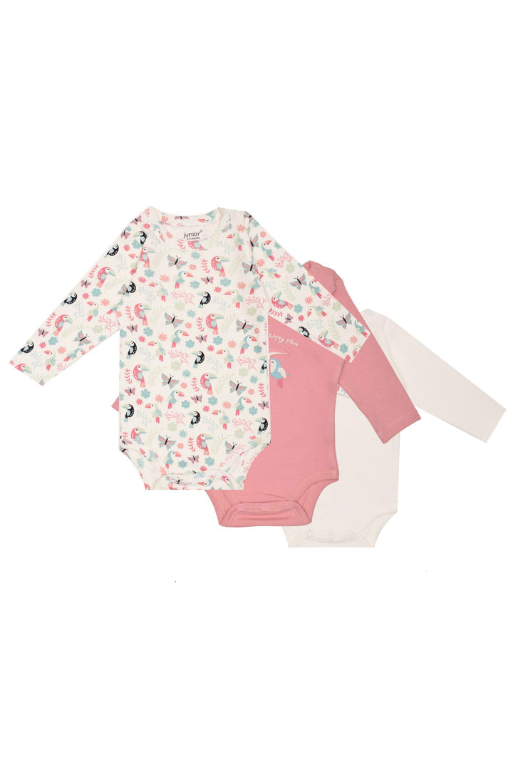 Baby Long Sleeve Bodysuit P/3 - Junior Egypt