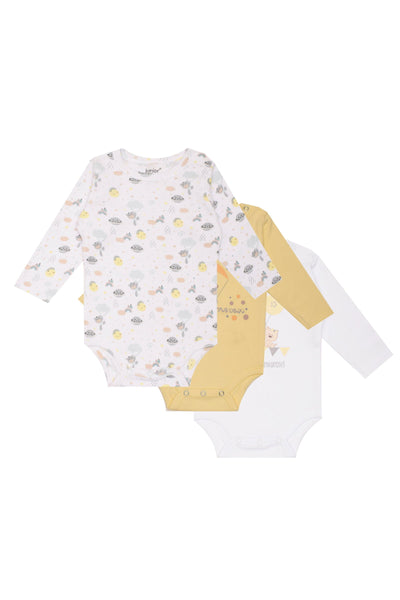Baby Long Sleeve Bodysuit P/3 - Junior Egypt