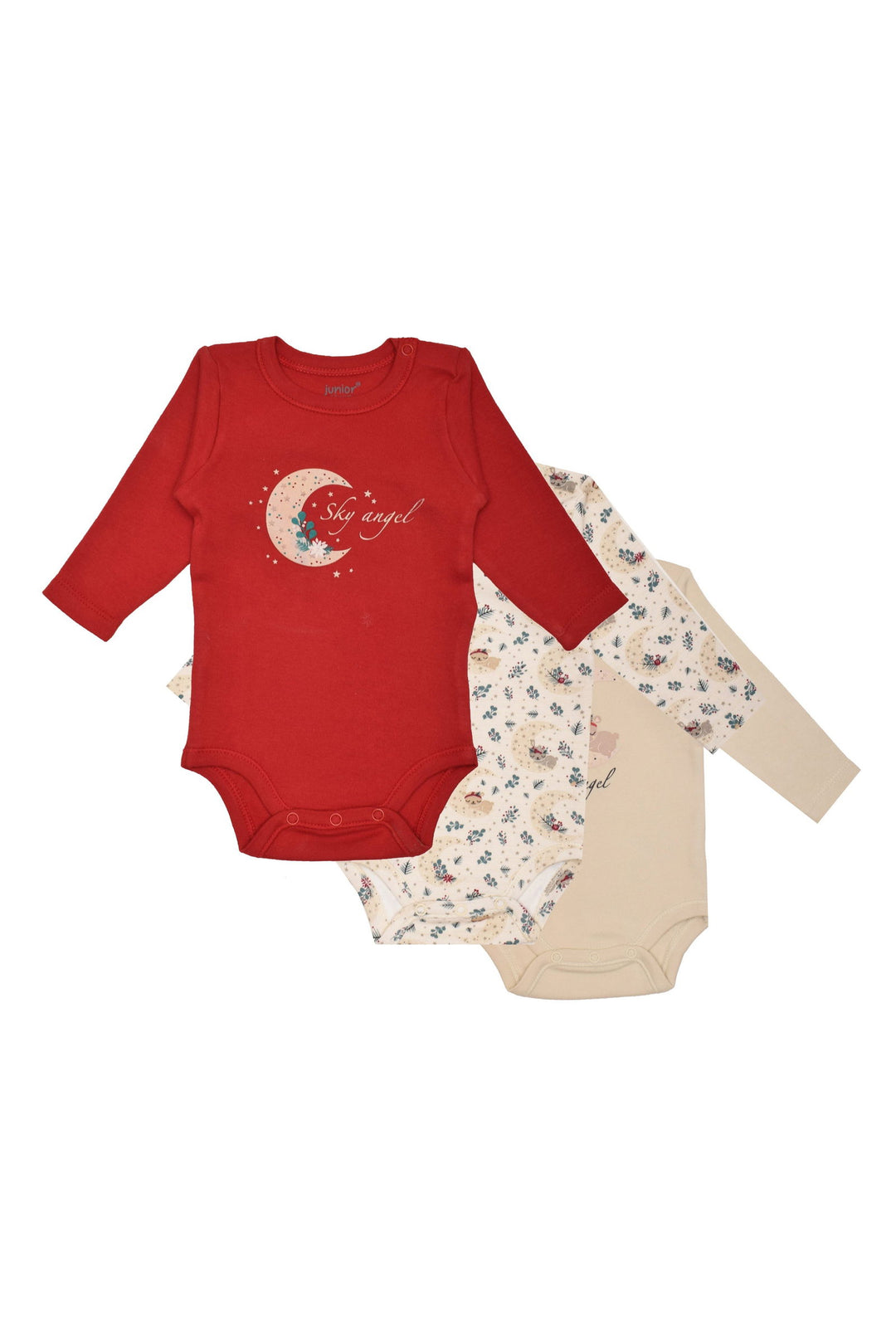 Baby Long Sleeve Bodysuit P/3 - Junior Egypt