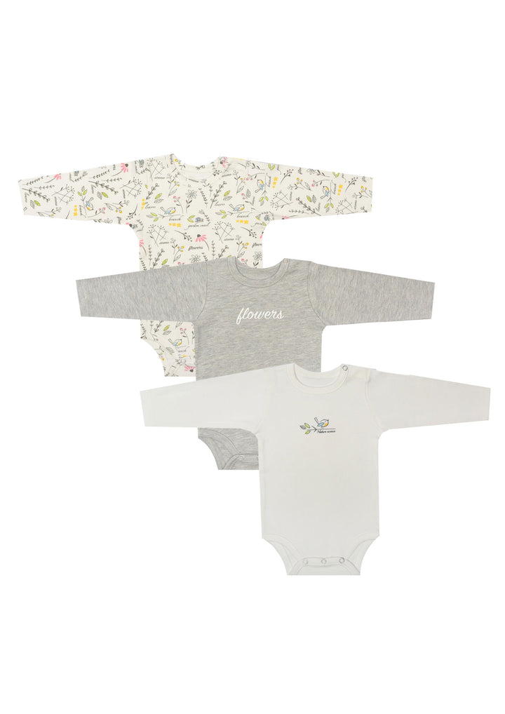 Baby Long Sleeve Bodysuit P/3 - Junior Egypt