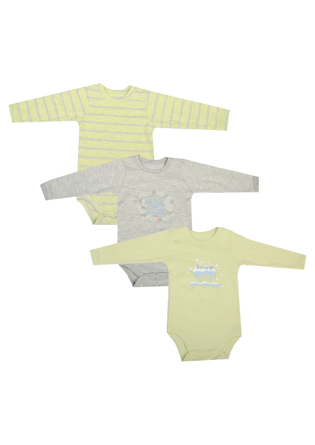 Baby Long Sleeve Bodysuit P/3 - Junior Egypt
