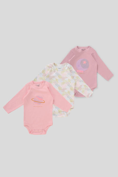 Baby Long Sleeve Bodysuit P/3 - Junior Egypt