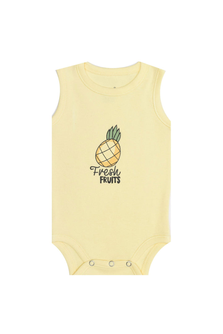 Baby Printed Sleeveless Bodysuit - Junior Egypt