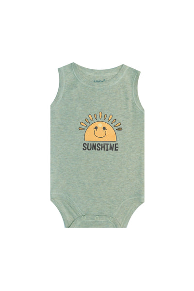 Baby Printed Sleeveless Bodysuit - Junior Egypt