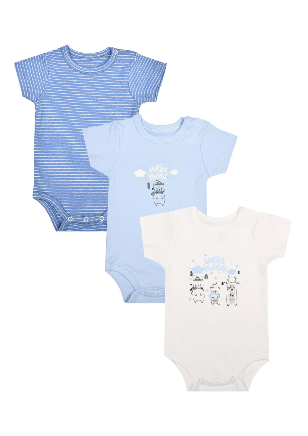 Baby Short Sleeve Bodysuit P/3 - Junior Egypt