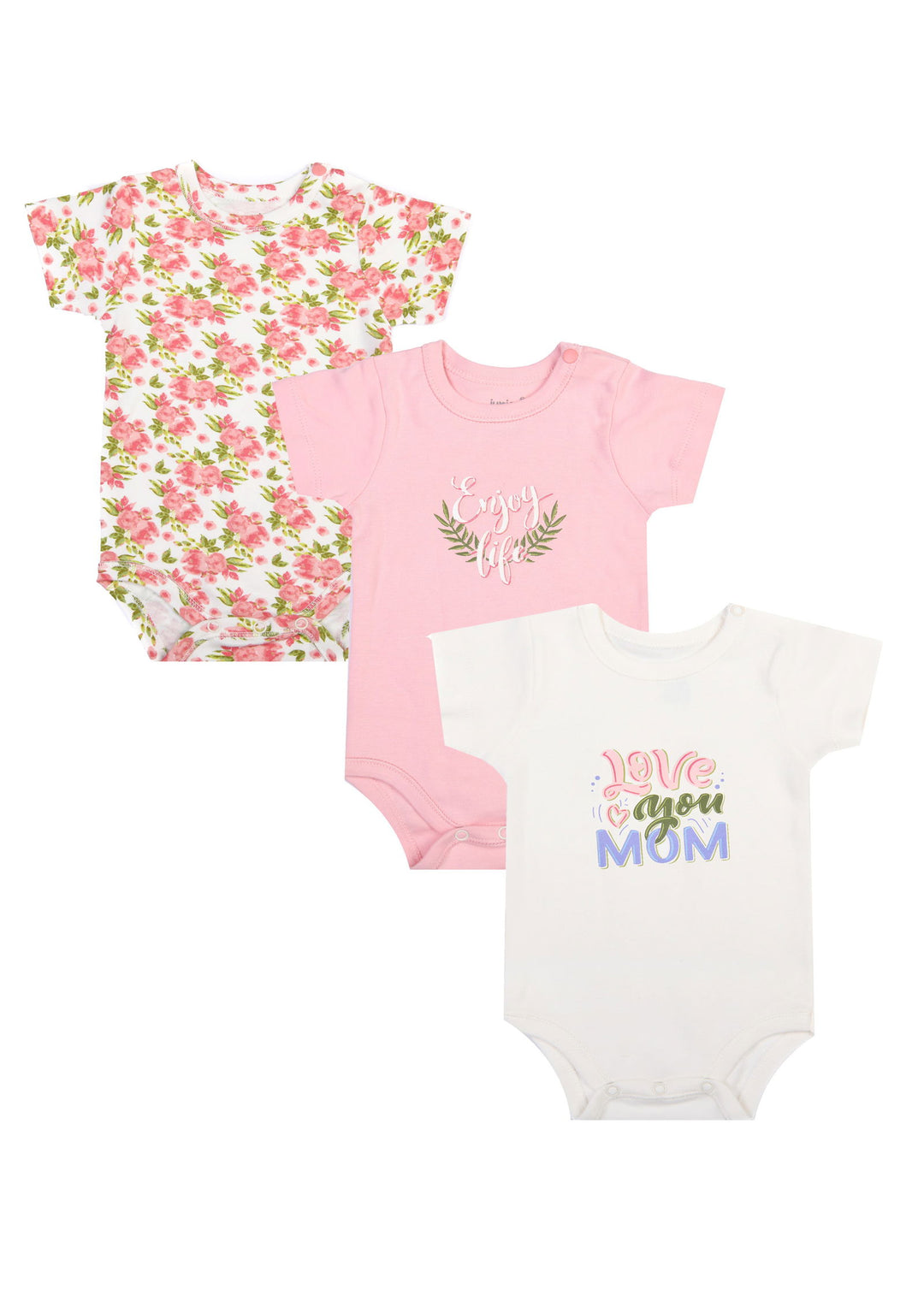 Baby Short Sleeve Bodysuit P/3 - Junior Egypt