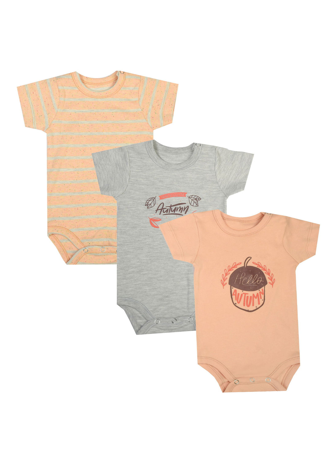 Baby Short Sleeve Bodysuit P/3 - Junior Egypt
