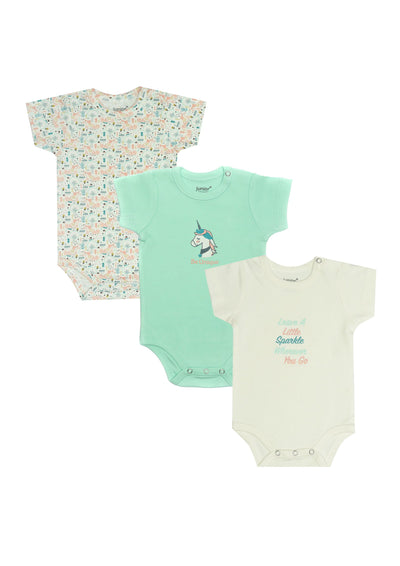 Baby Short Sleeve Bodysuit P/3 - Junior Egypt