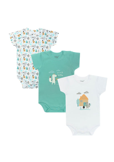 Baby Short Sleeve Bodysuit P/3 - Junior Egypt