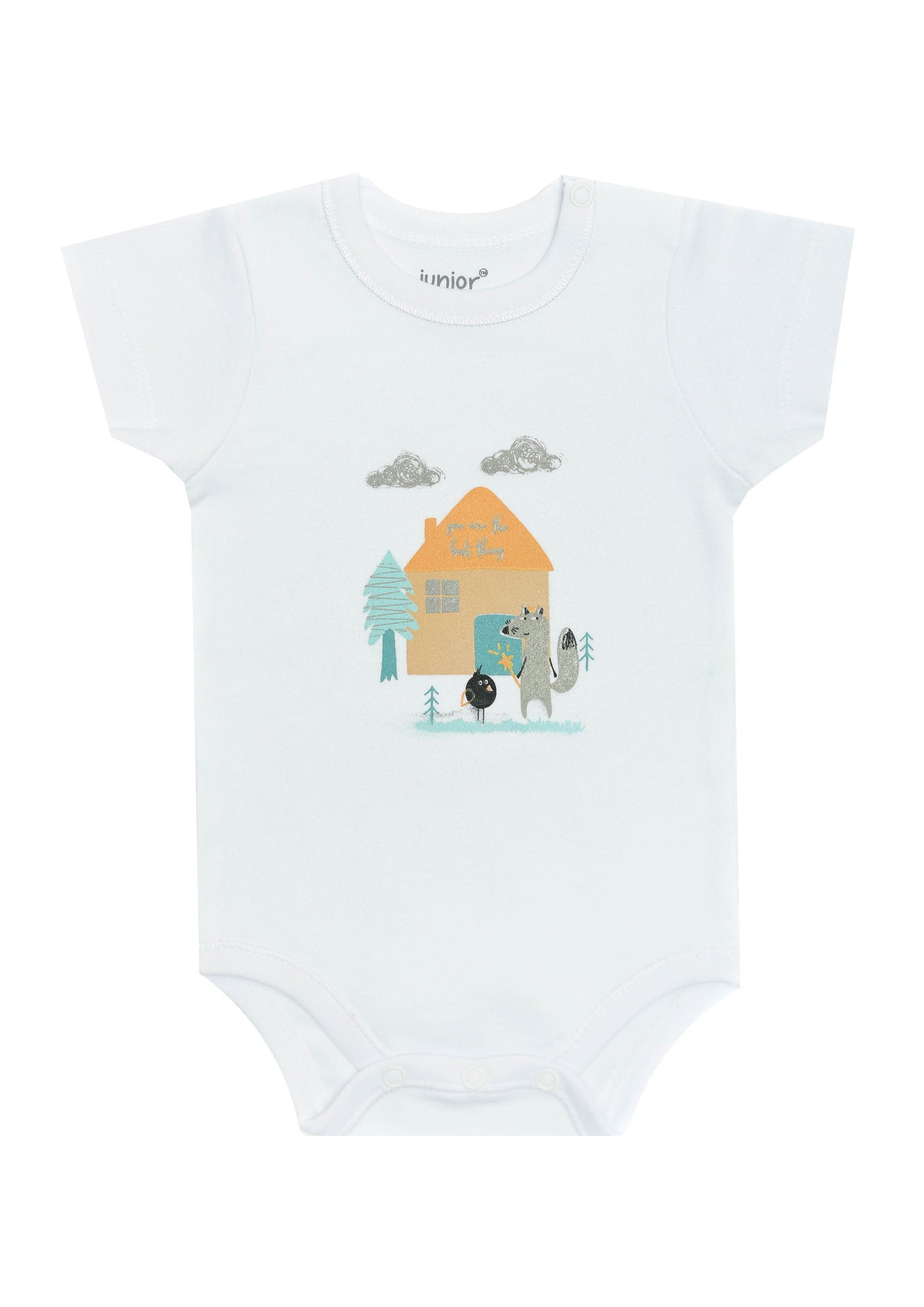 Baby Short Sleeve Bodysuit P/3 - Junior Egypt