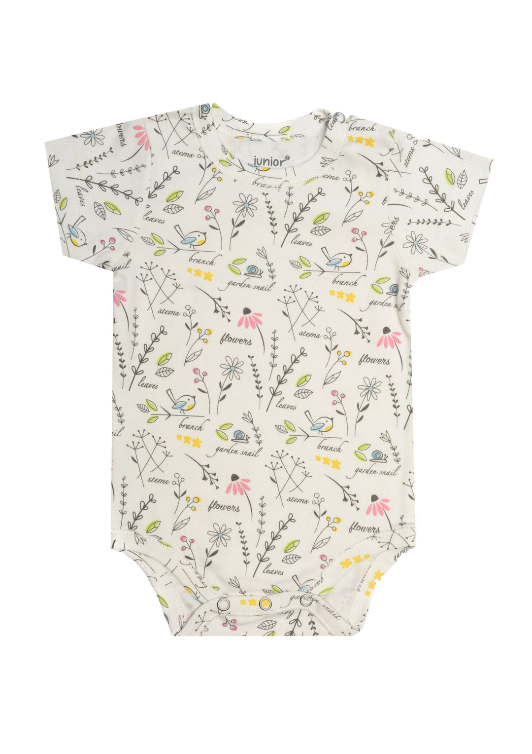 Baby Short Sleeve Bodysuit P/3 - Junior Egypt