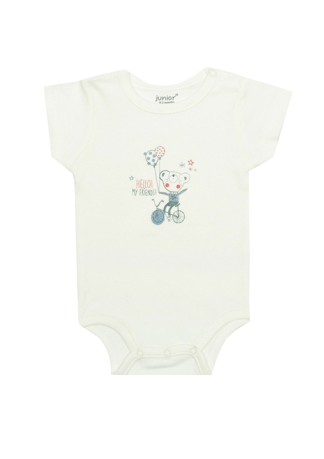 Baby Short Sleeve Bodysuit P/3 - Junior Egypt