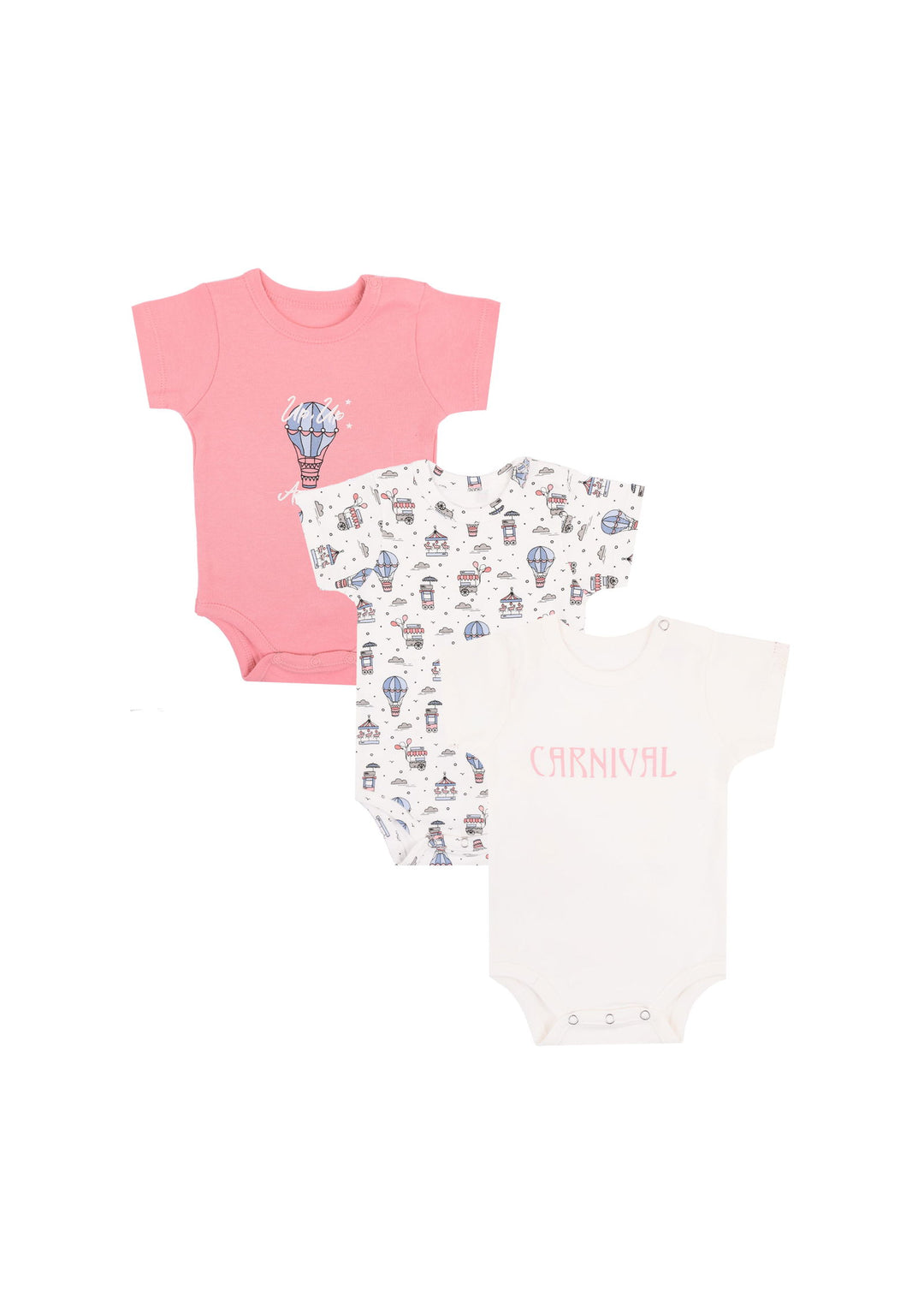 Baby Short Sleeve Bodysuit P/3 - Junior Egypt
