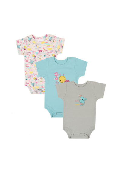 Baby Short Sleeve Bodysuit P/3 - Junior Egypt