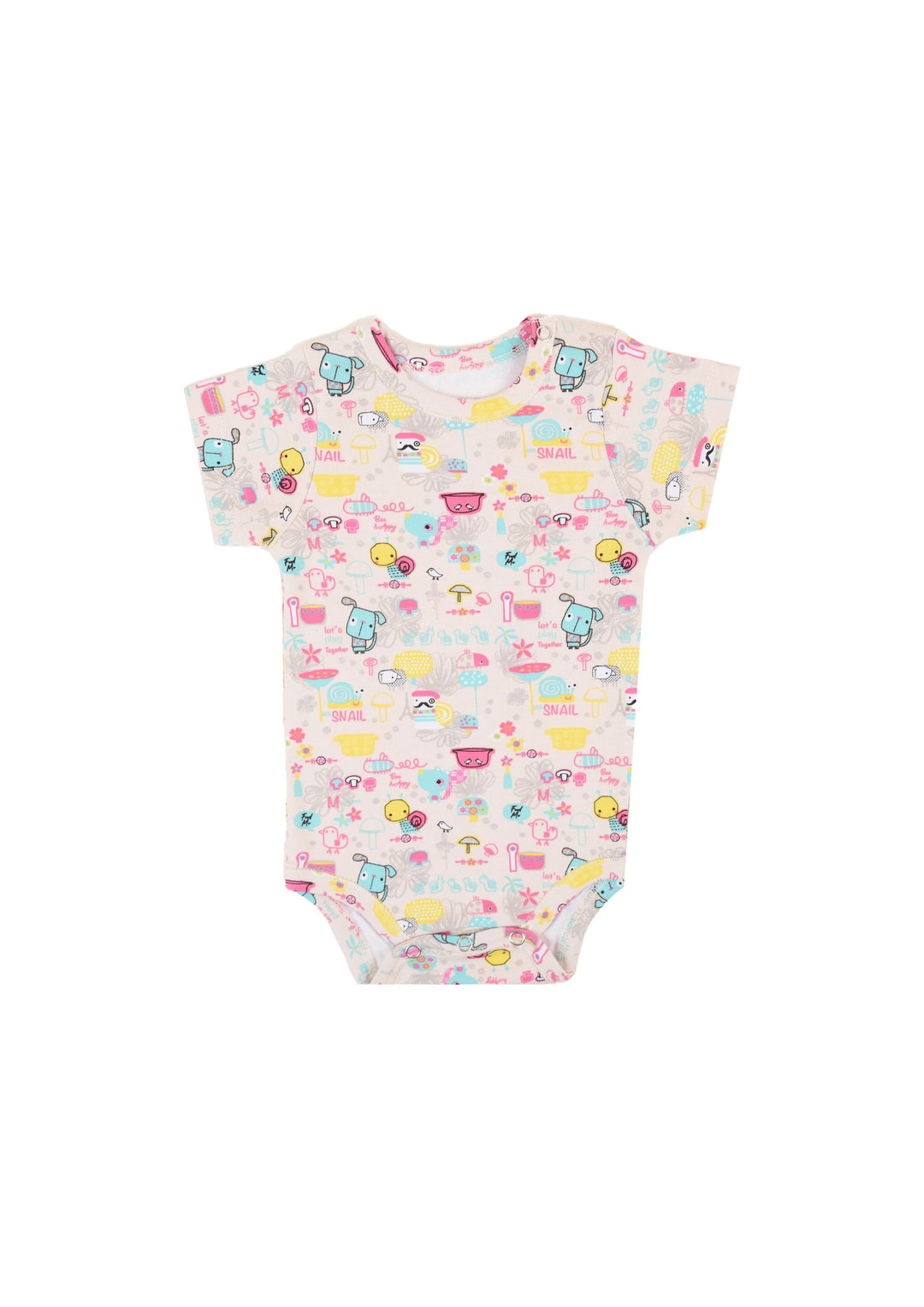 Baby Short Sleeve Bodysuit P/3 - Junior Egypt