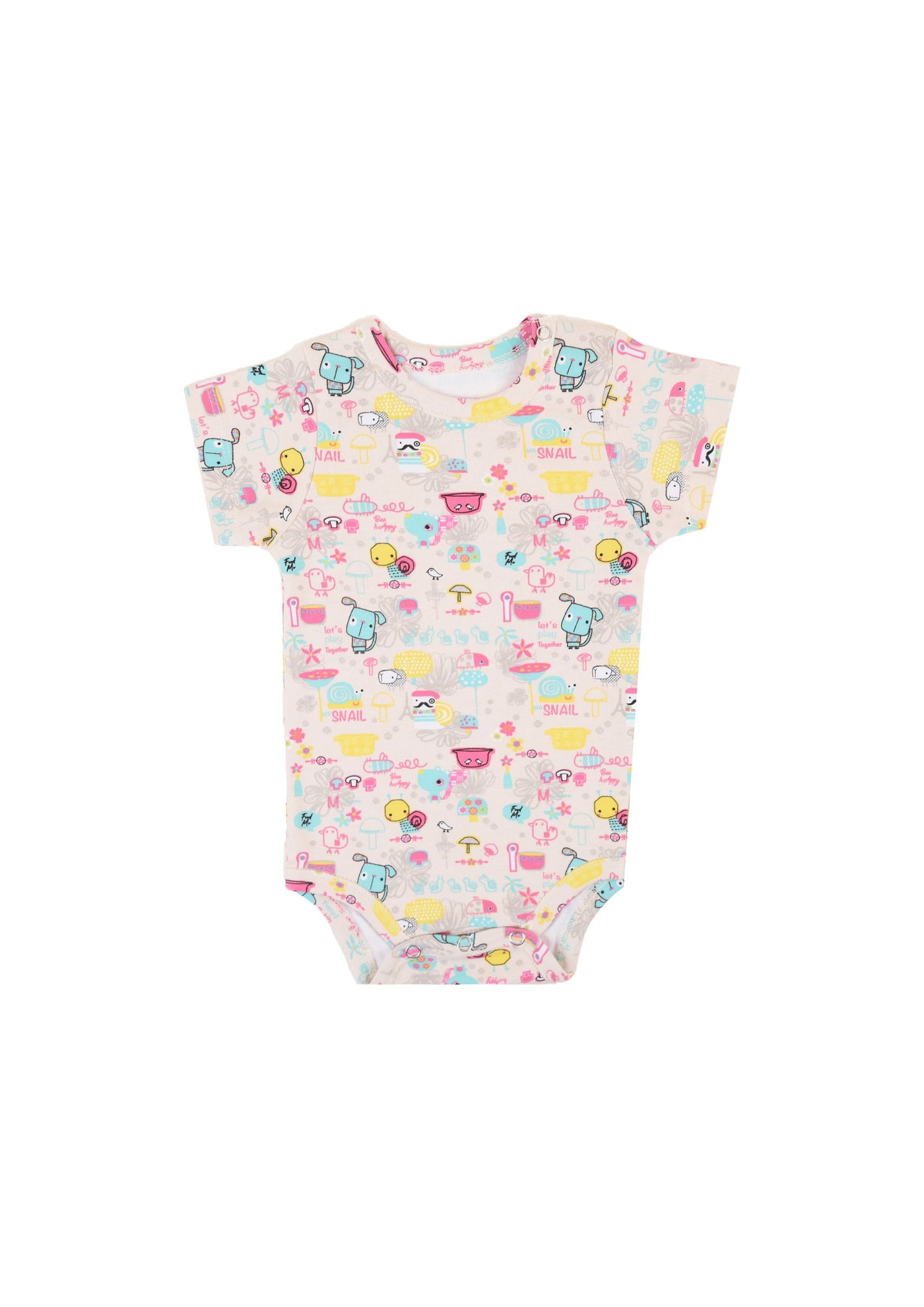 Baby Short Sleeve Bodysuit P/3 - Junior Egypt