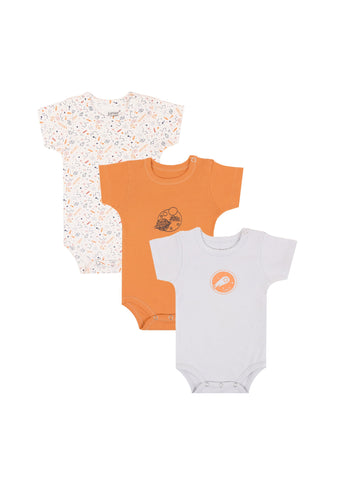 Baby Short Sleeve Bodysuit P/3