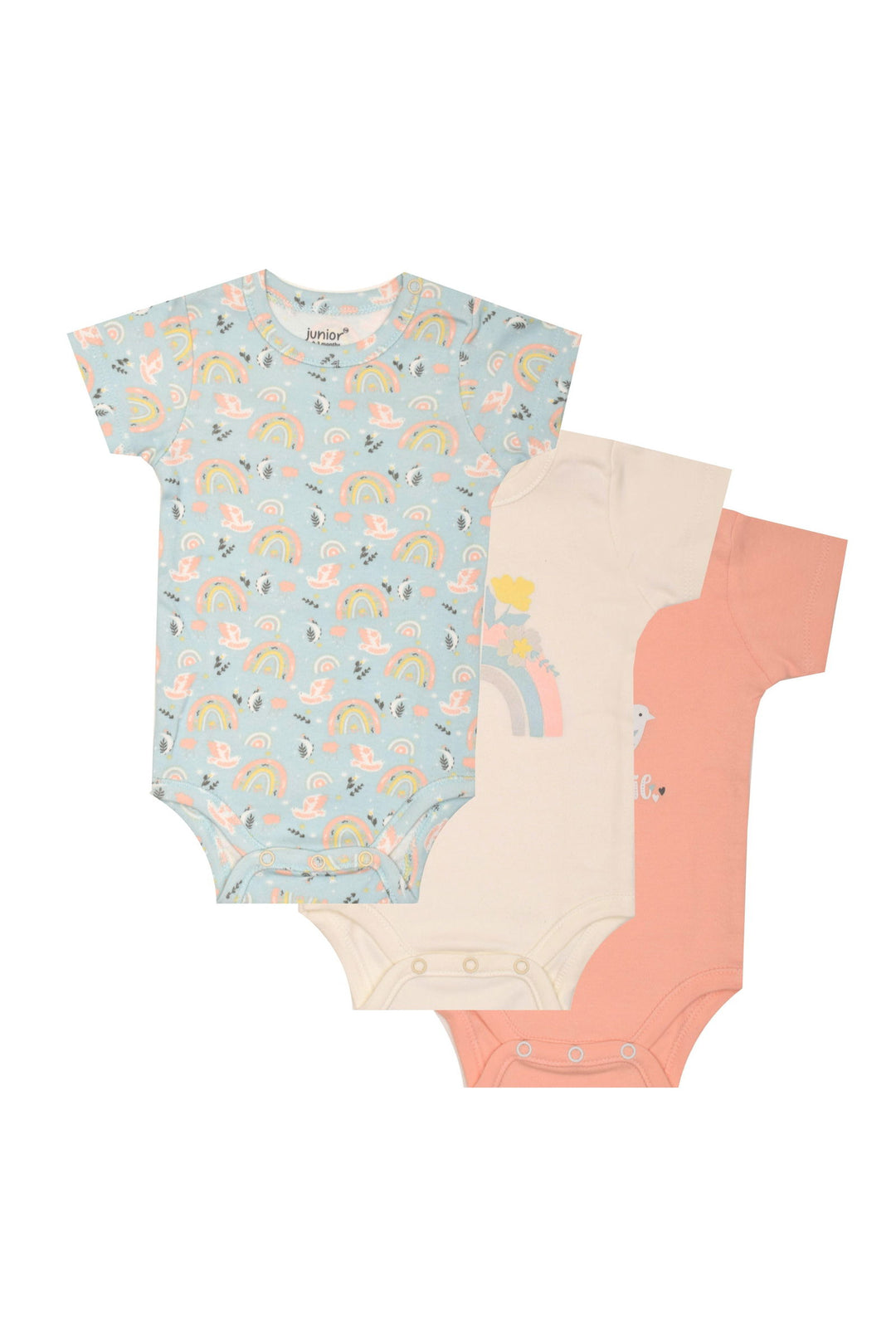 Baby Short Sleeve Bodysuit P/3 - Junior Egypt