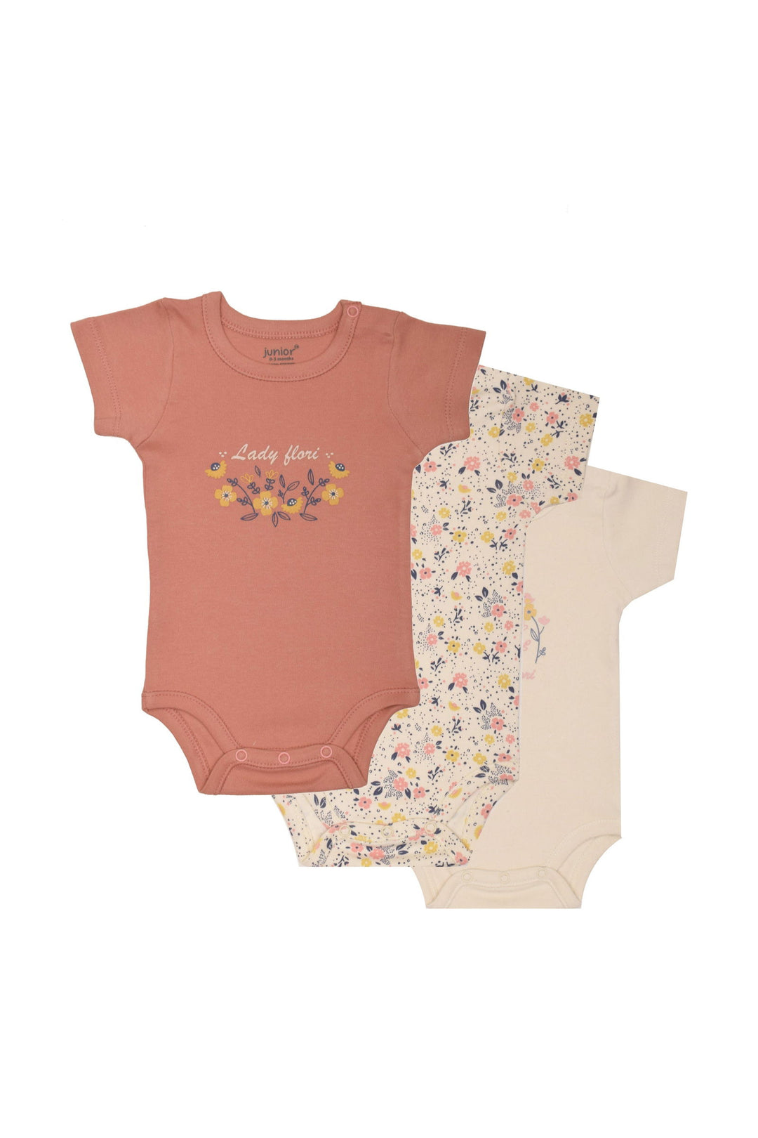 Baby Short Sleeve Bodysuit P/3 - Junior Egypt
