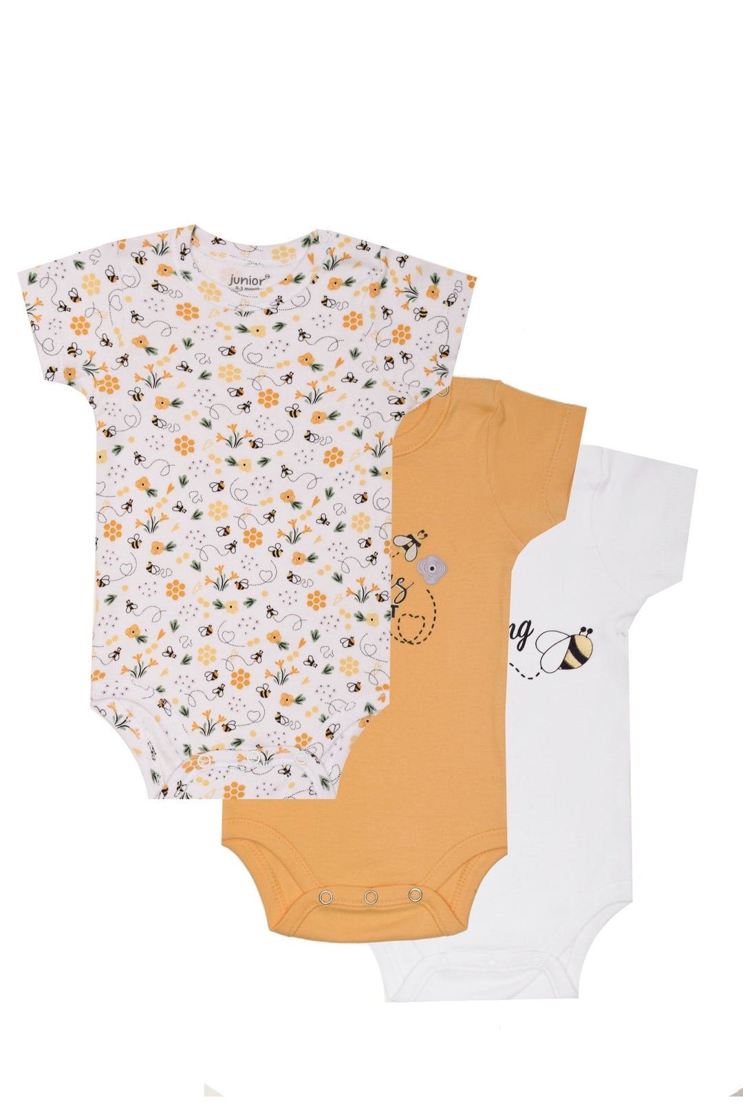 Baby Short Sleeve Bodysuit P/3 - Junior Egypt