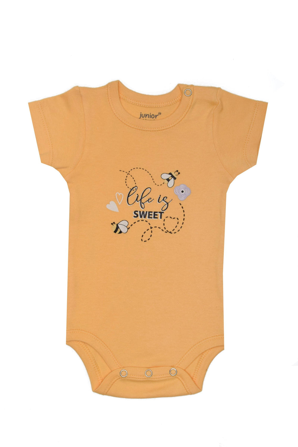 Baby Short Sleeve Bodysuit P/3 - Junior Egypt
