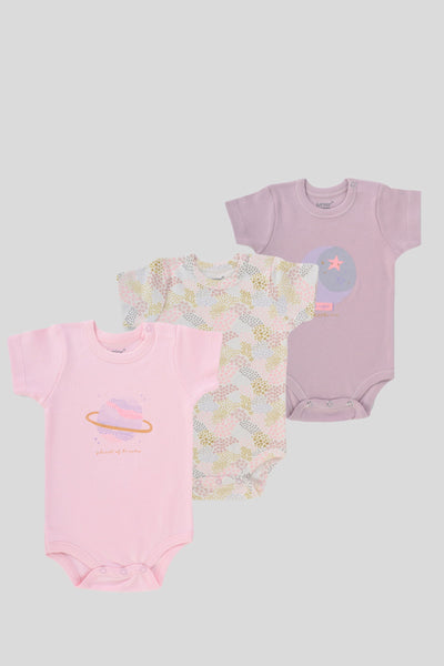 Baby Short Sleeve Bodysuit P/3 - Junior Egypt