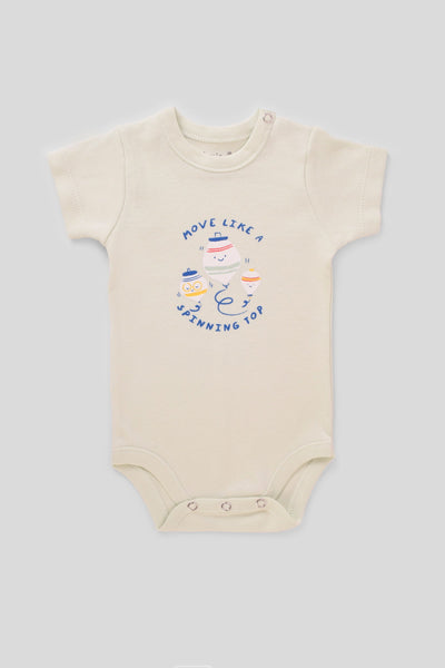 Baby Short Sleeve Bodysuit P/3 - Junior Egypt