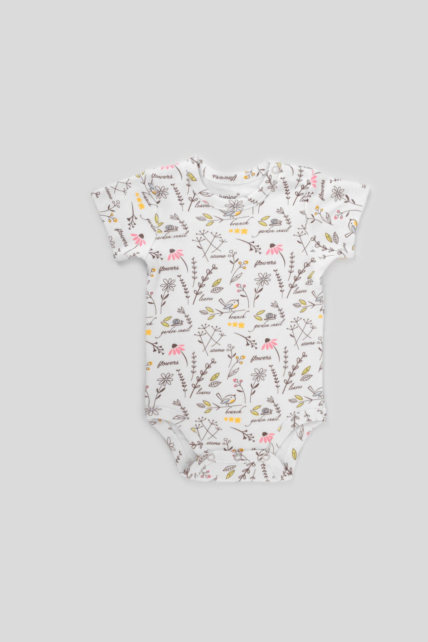 Baby Short Sleeve Bodysuit P/3 - Junior Egypt