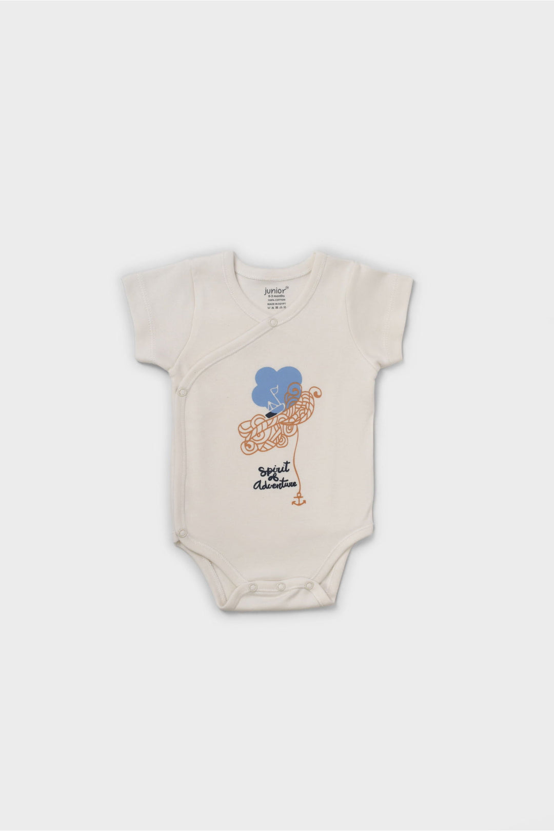 Baby Short Sleeve Kimono P/3 - Junior Egypt